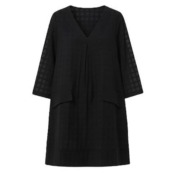 POMANDER PLACE Black Mini Carolina Caftan Size L NWT Retail $78 Tuckernuck - Picture 8 of 8